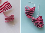 steps second option Nearly as sweet as their sugary inspirations, these ribbon ornaments are reminiscent of their classic candy counterparts.
