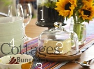 Spring table Setting a spring table is as easy as 1-2-3-4! Beat the winter blues and bring a little spring to your table with these simple staples.