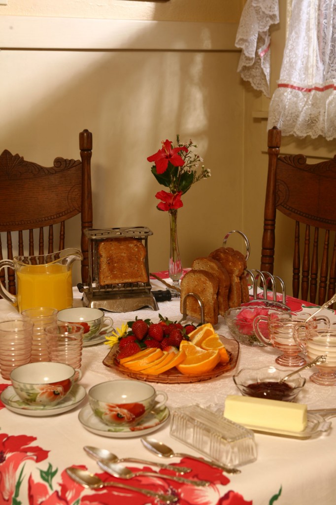 Victorian table and chairs