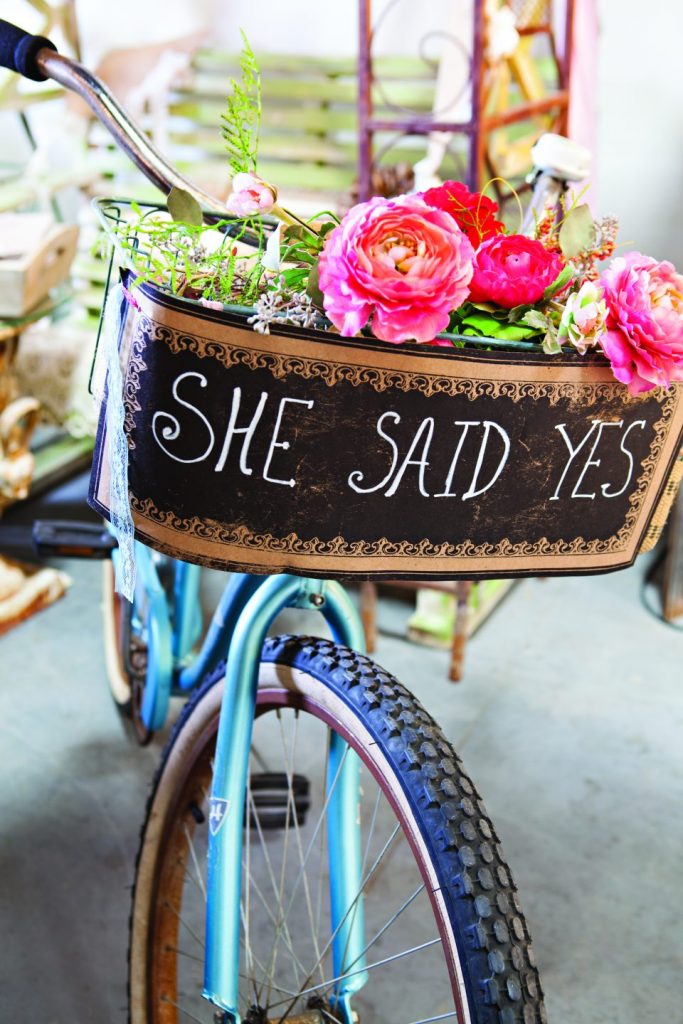 Vintage Wedding Bike