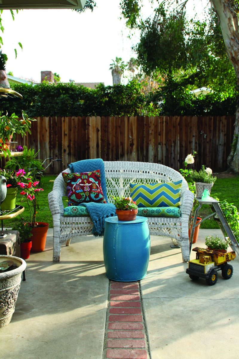 Cozy Garden Seating Area