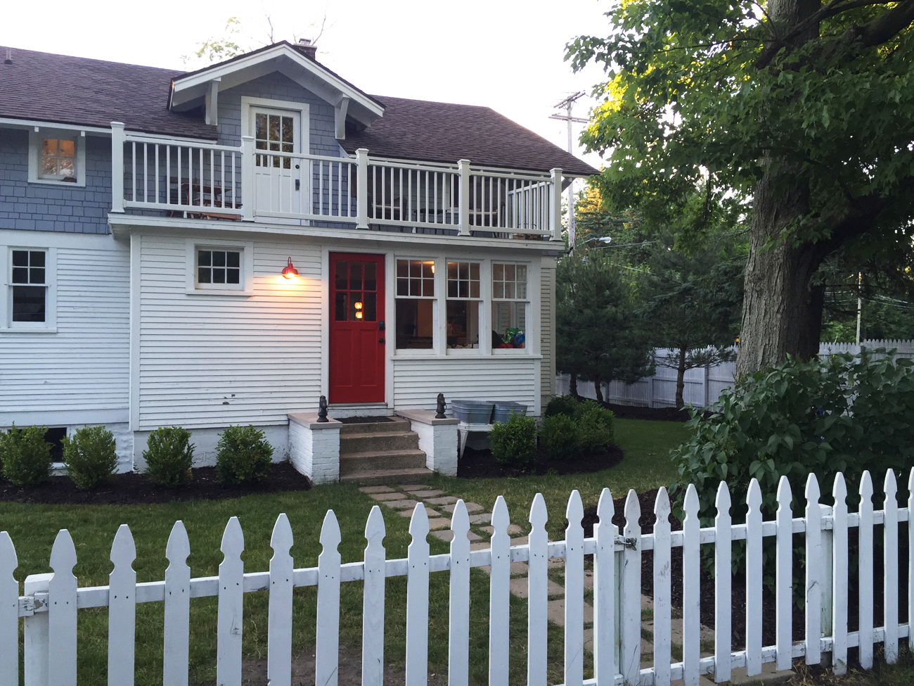 Exterior of cottage