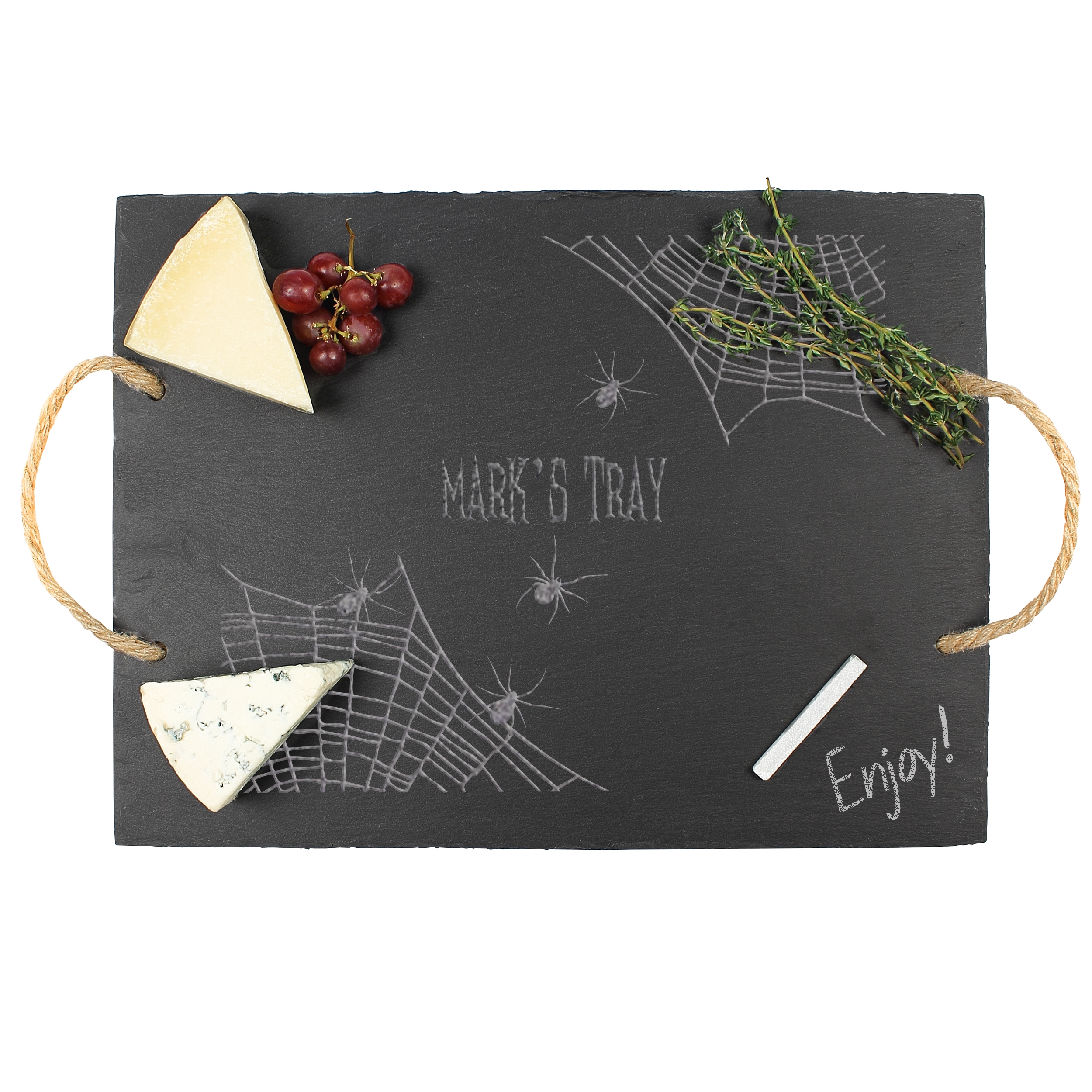 1. Cathy’s Concepts Spider Web Serving Tray, $109