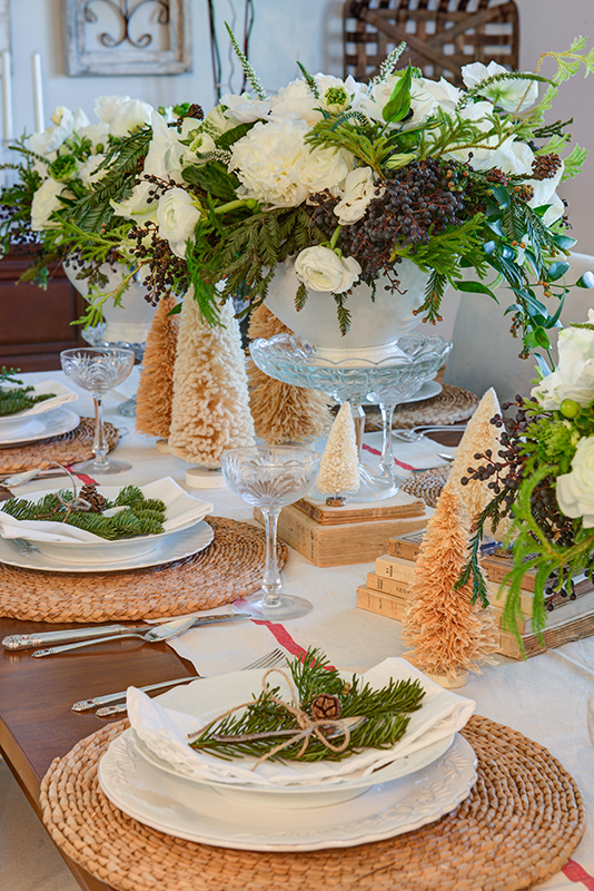 Jodie Kammerer's holiday table