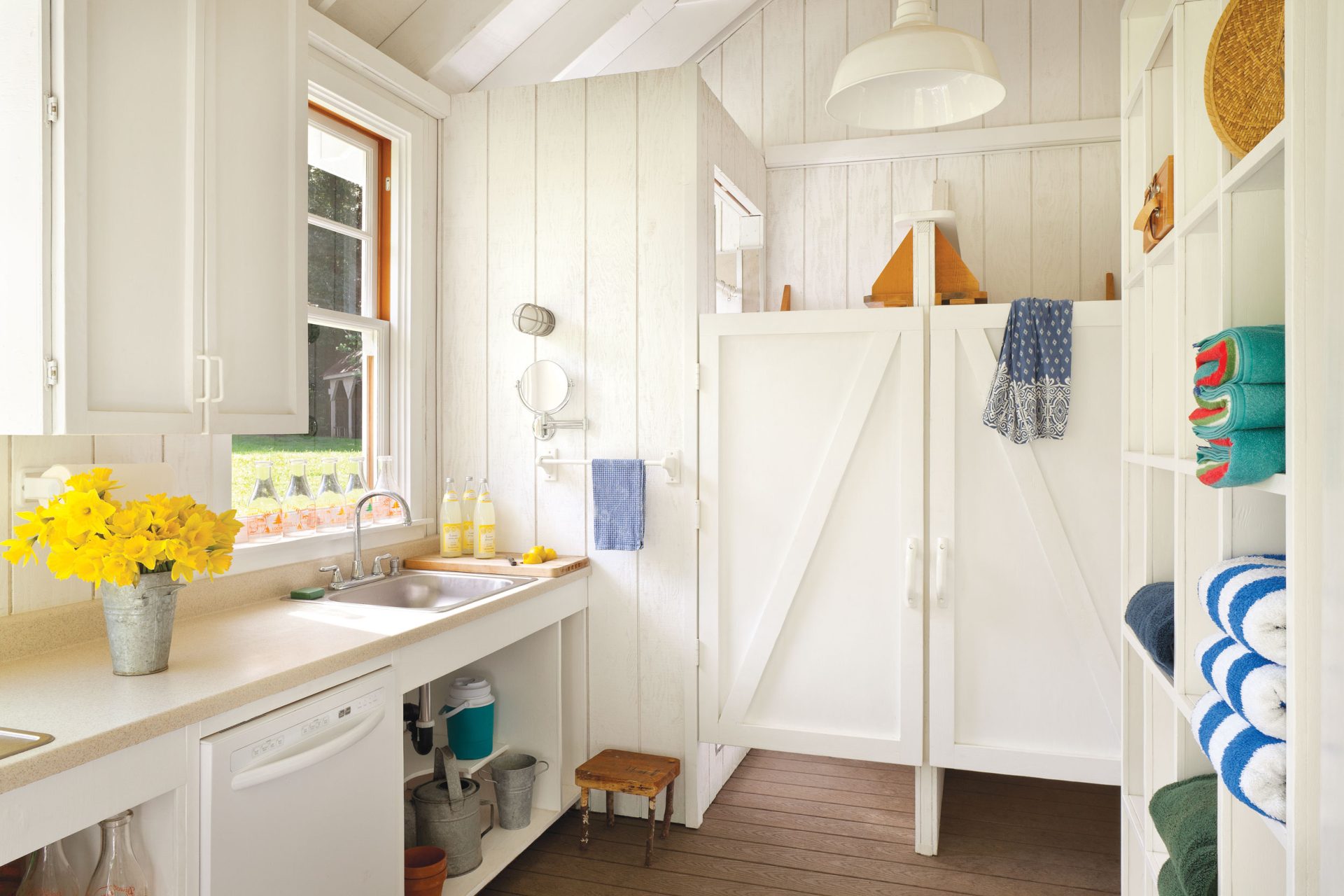 Garden Sheds, It’s all About this Backyard Bathhous