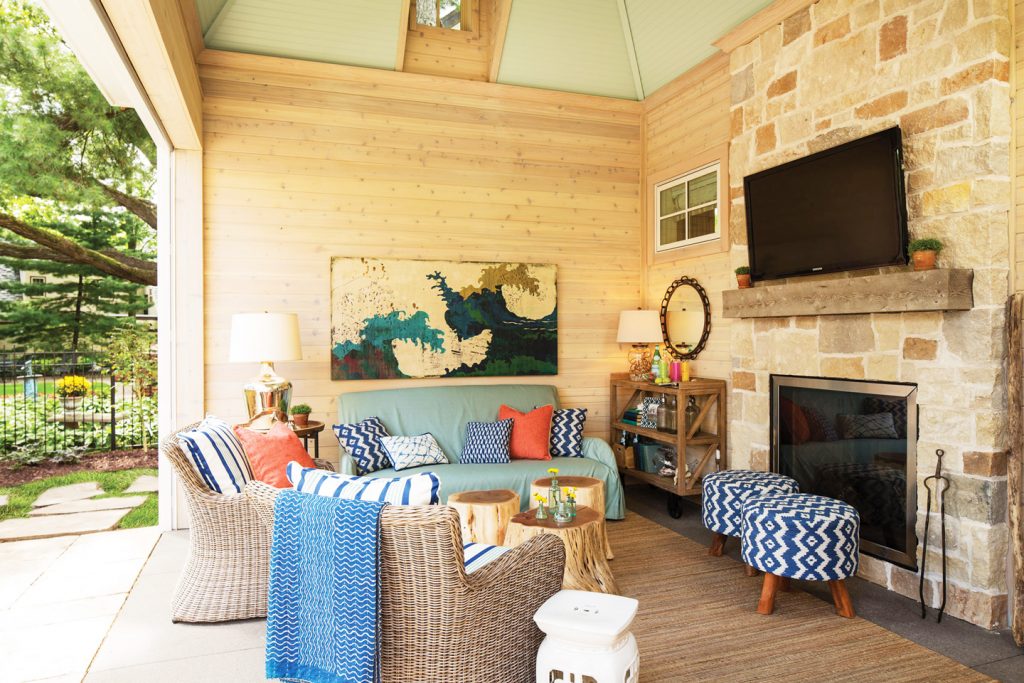 Minneapolis Porch Perfection: Bringing the Indoors Out - Cot