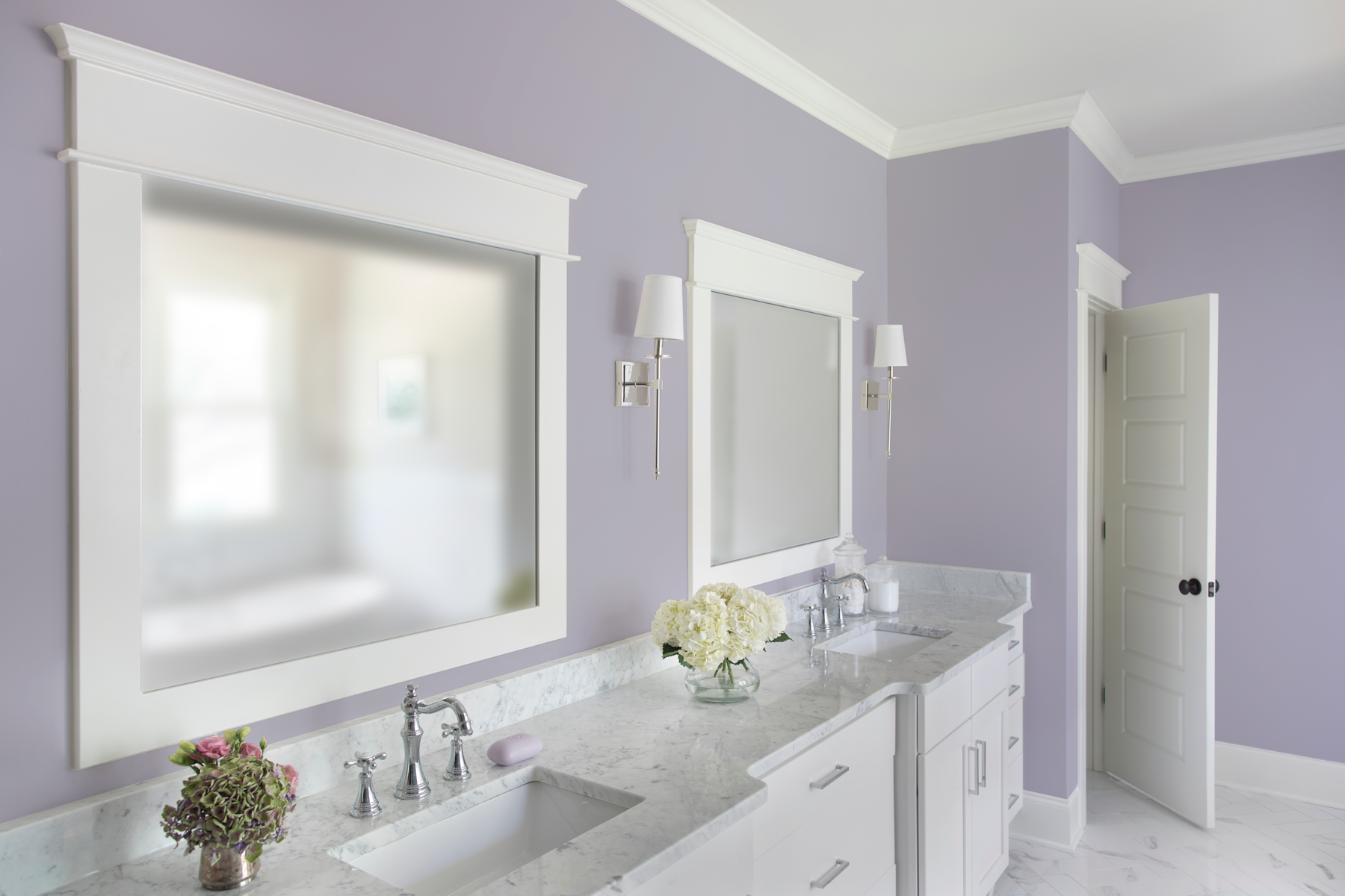 Bathroom Mirror Big Cottage Style Decorating Renovating And
