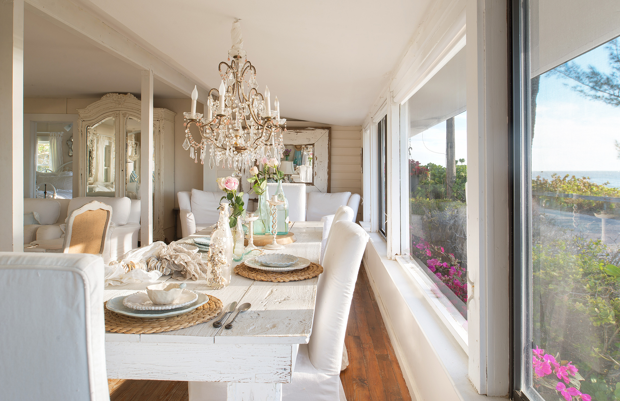 Dining room with an open floorplan