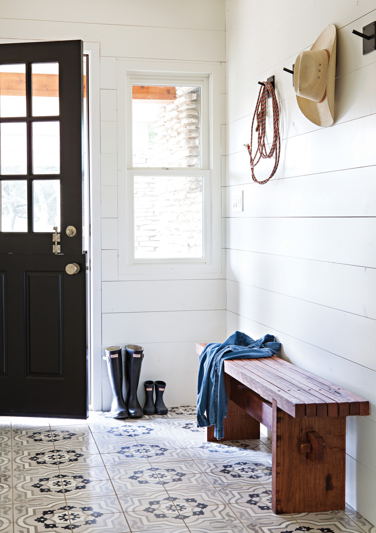 Ranch mudroom