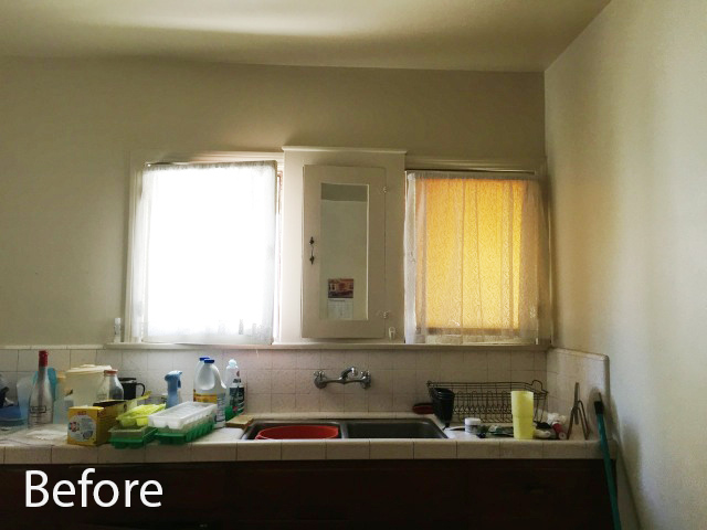 spanish bungalow kitchen before