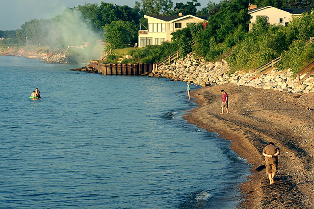 New Buffalo beach.