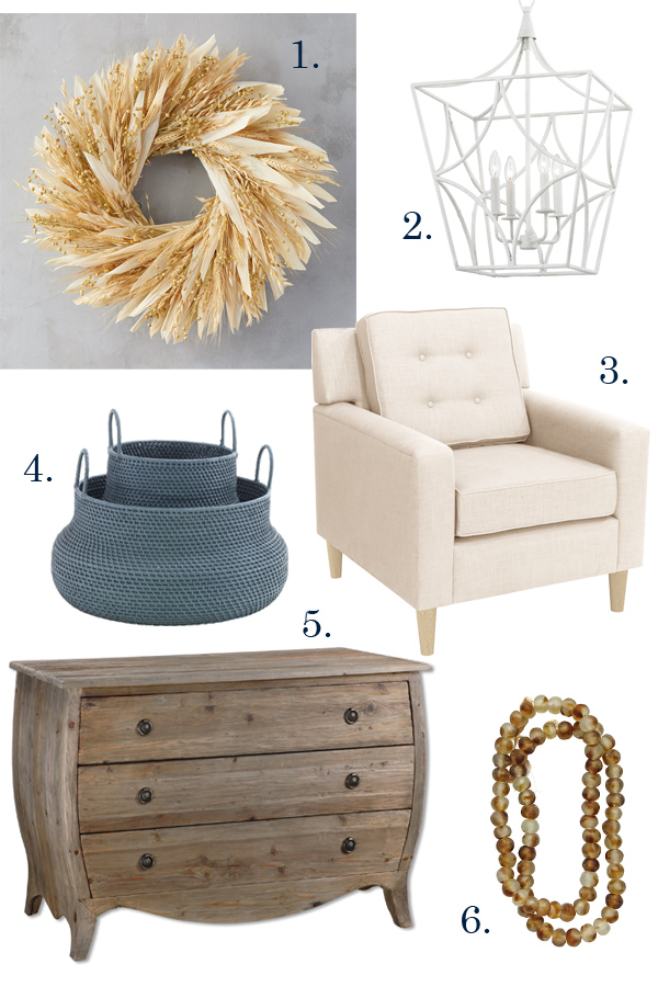 A Roundup of our Favorite finds for a White Cottage