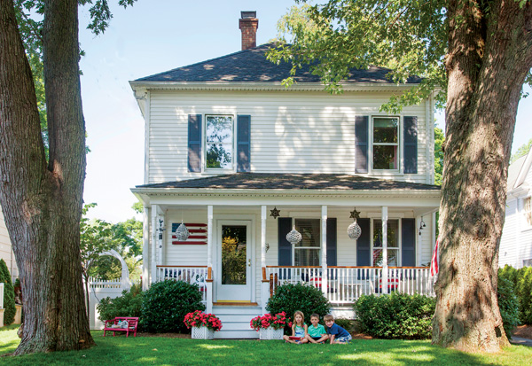 Full farmhouse exterior.