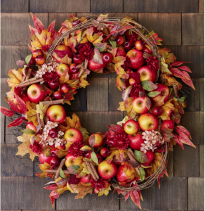 Apple Spice Wreath, $179 // Balsam Hill