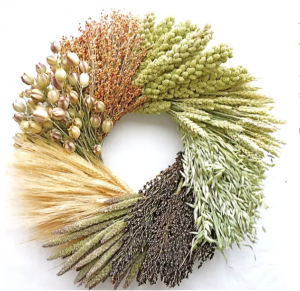 Autumn Bliss Wheel Wreath, $54.99 // Birch Lane