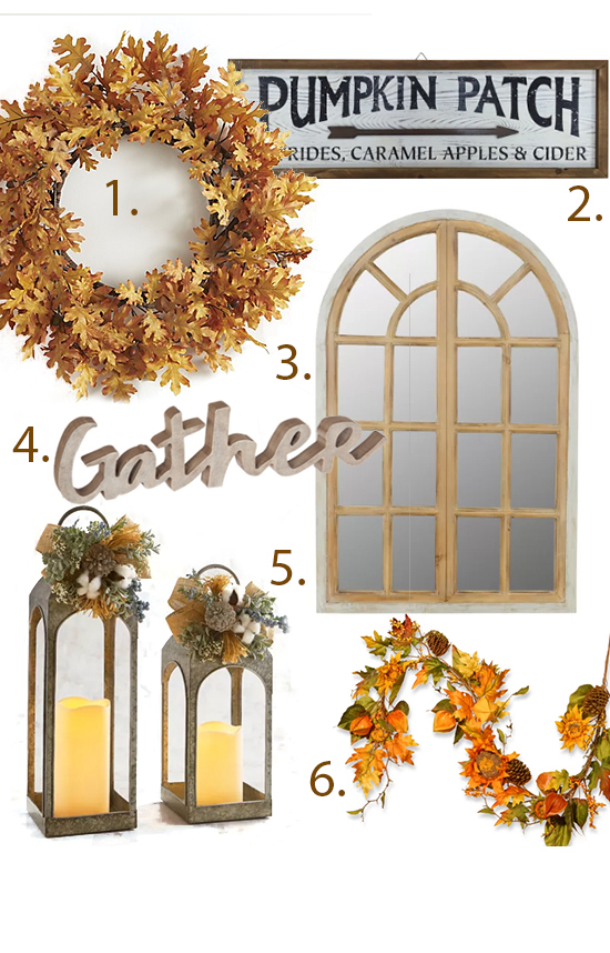 fall mantel decor ideas