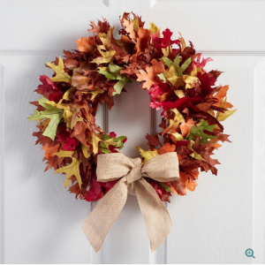 Fall Leaves Autumn Wreath, $69.99 // World Market