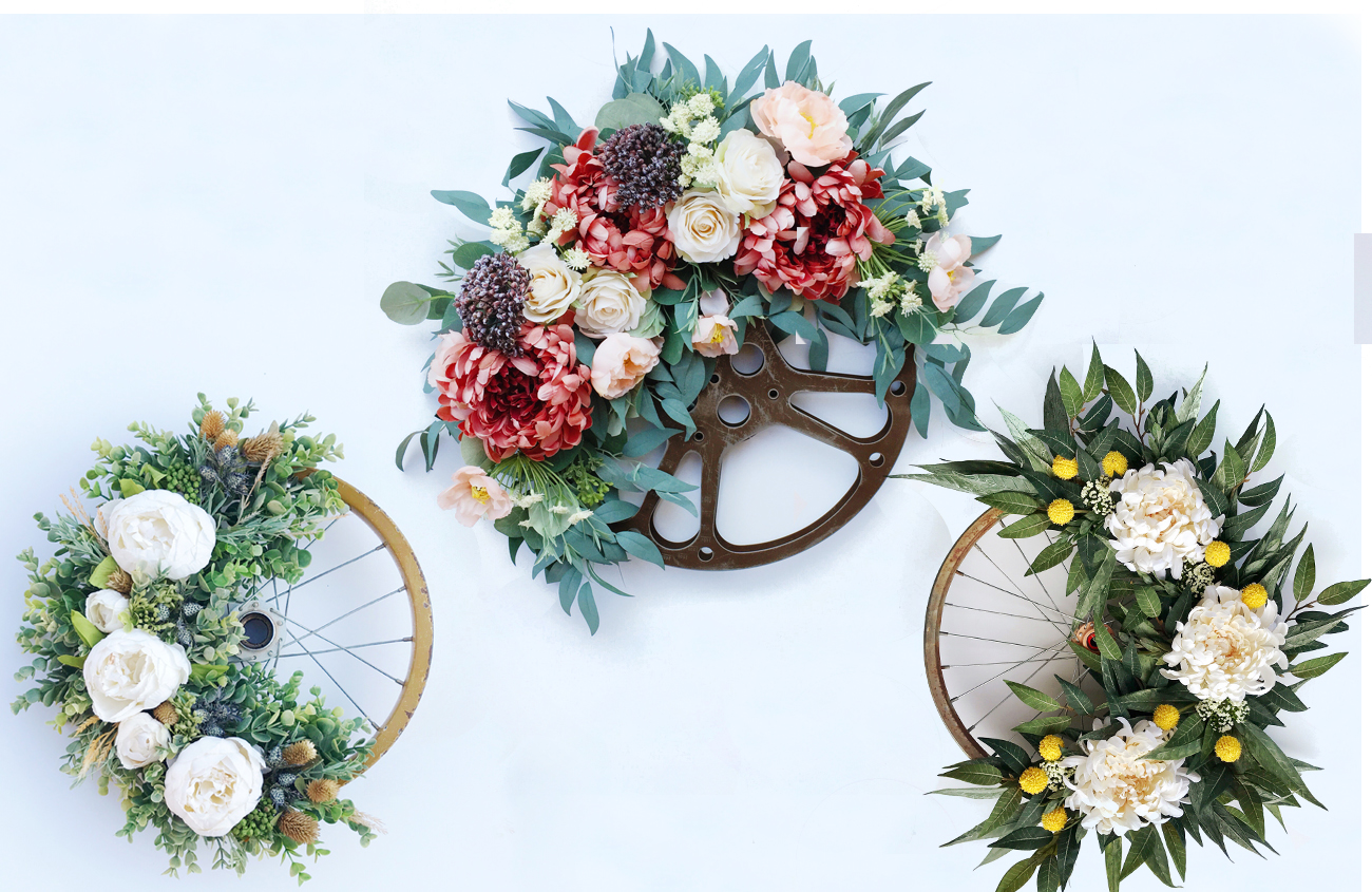 Decorative Wreaths Decorative Wreaths: Bloom Valley Market - Cottage style decorating,  renovating and entertaining Ideas for indoors and out