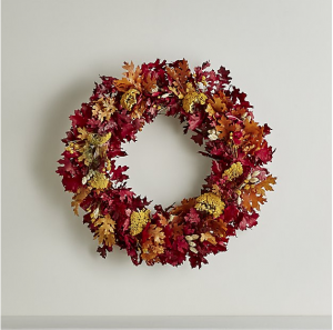 Natural Harvest Wreath, $69.95 // Crate & Barrel