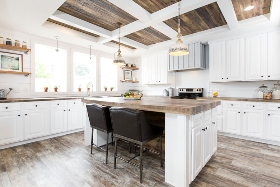 prefab farmhouse kitchen