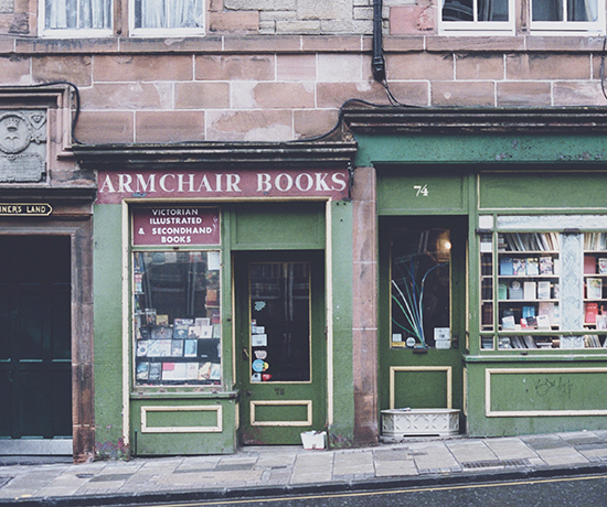 Antique book store