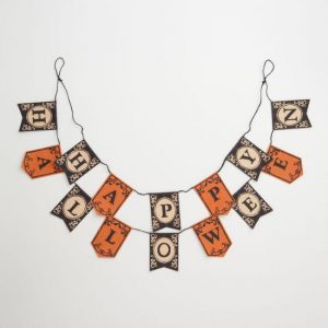 halloween bunting garland