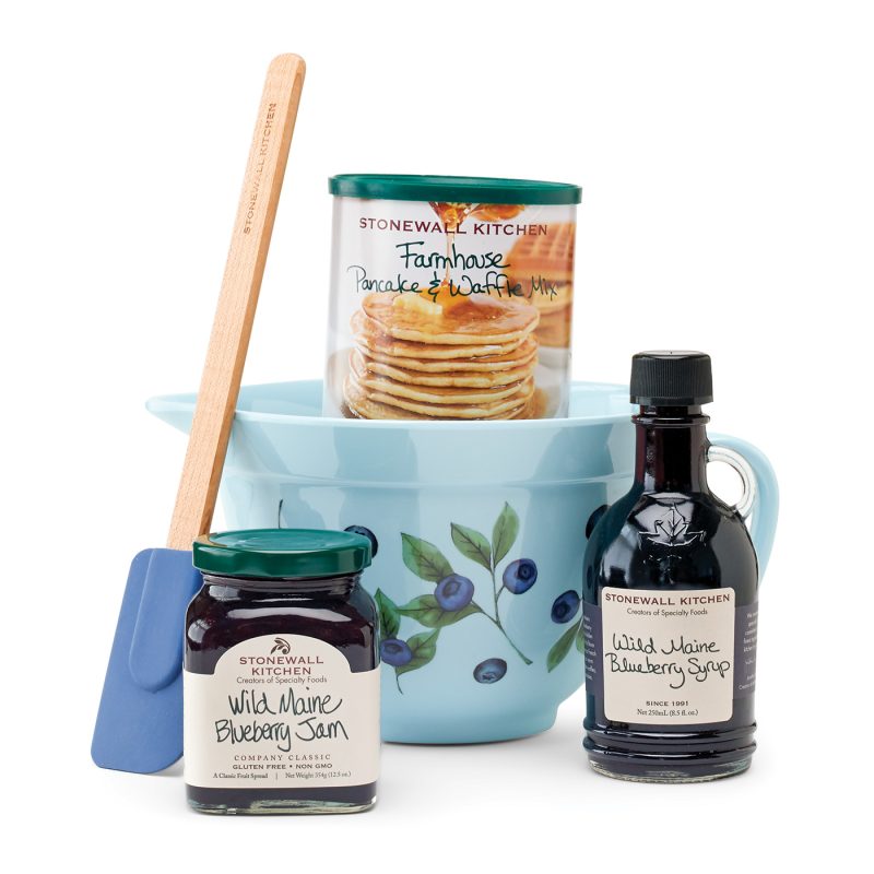 blueberry pancake set