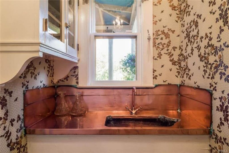 historic copper sink