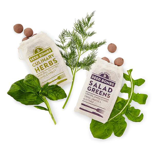 If you ever wanted to give a gift that lasts, these clever seed bombs may do the trick. As easy as plant, water, and grow! // Cottages & Bungalows