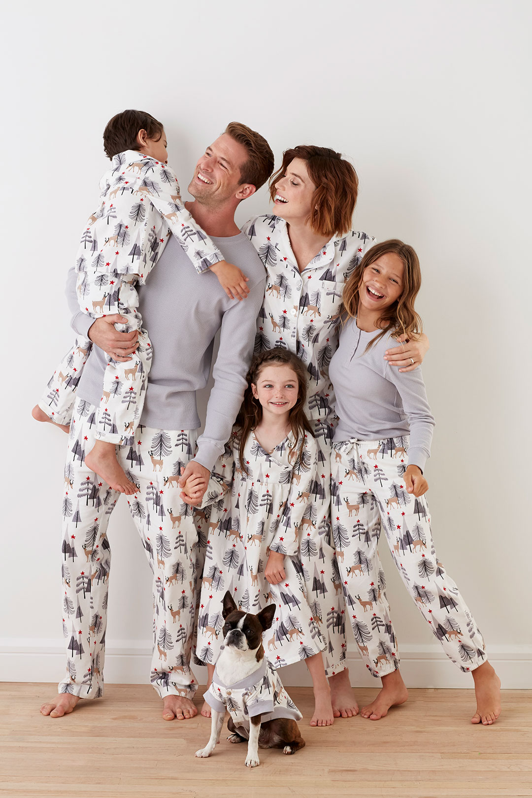 Matching flannel PJs for the whole family by The Company Store