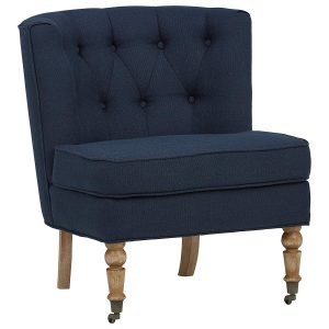 Ravenna Home tufted slipper chair