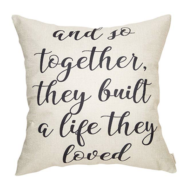 script font pillow