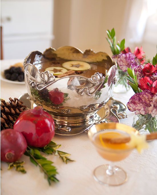 Silver punch bowls are decorative as well as functional, and can serve as a gorgeous centerpiece for any table setting.