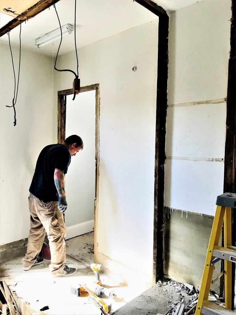 bathroom framing