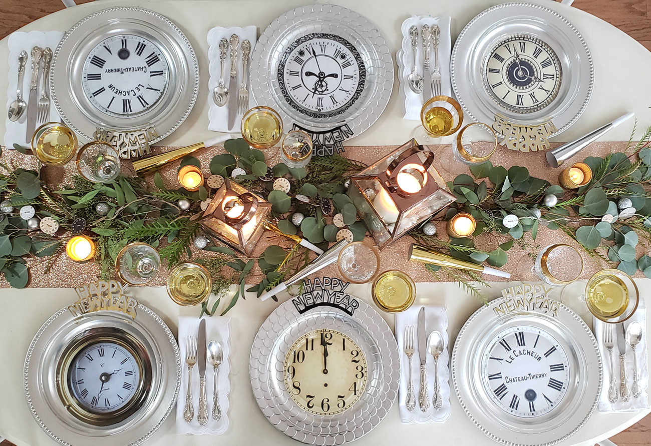 A Timeless Table For New Year’s Eve A Timeless Table For New Year’s Eve