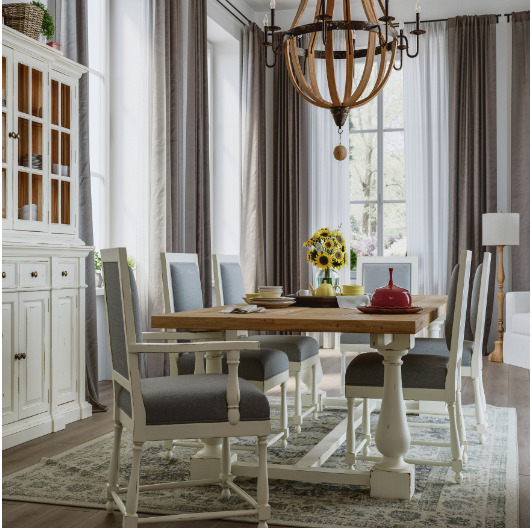 farmhouse dining table