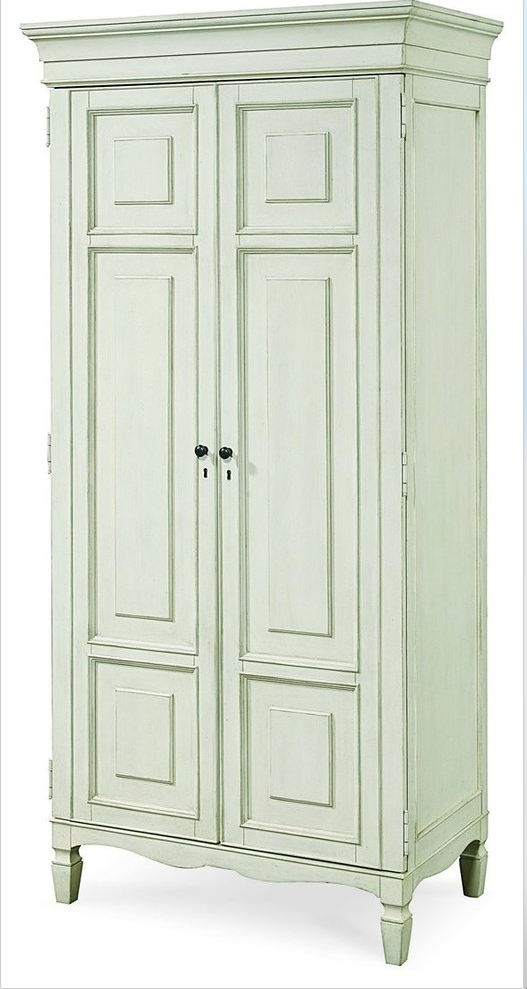 tall mint green armoire