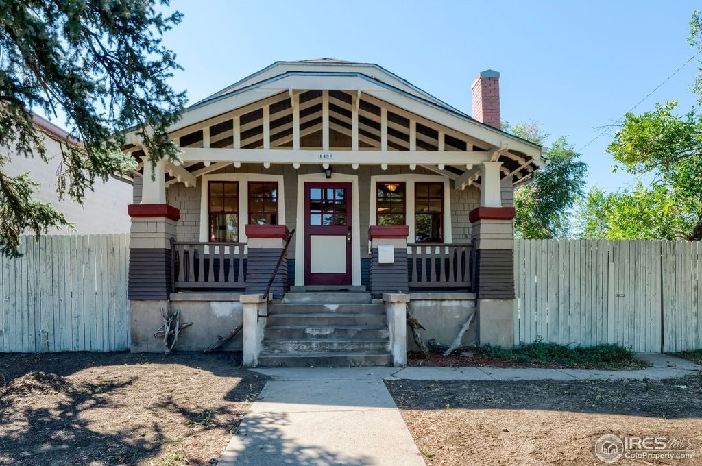 Quaint Denver cottage with an amazing porch. 