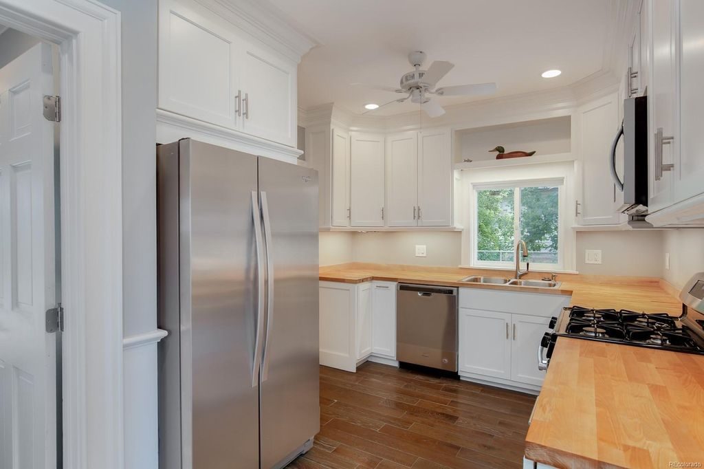 Remodeled kitchen in a Denver cottage