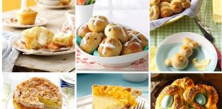 grid of easter recipe ideas