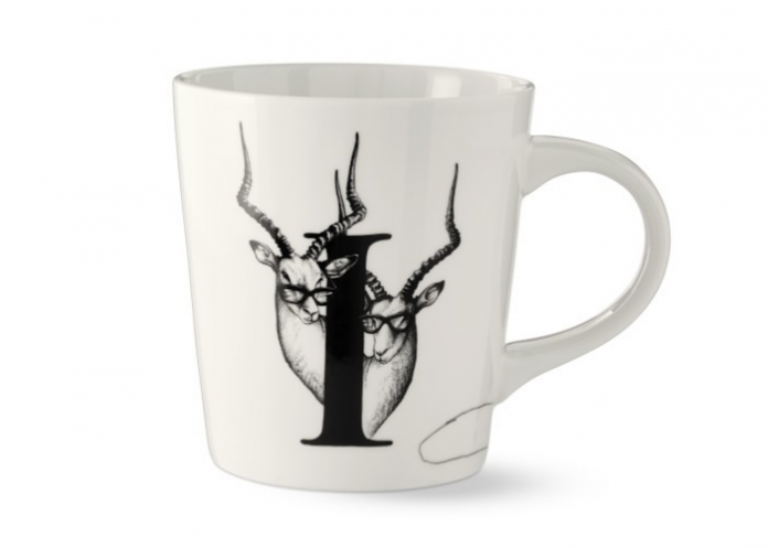 tiled margot monogram mug tiled margot monogram mug