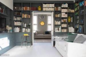 Luxury home showcase library.