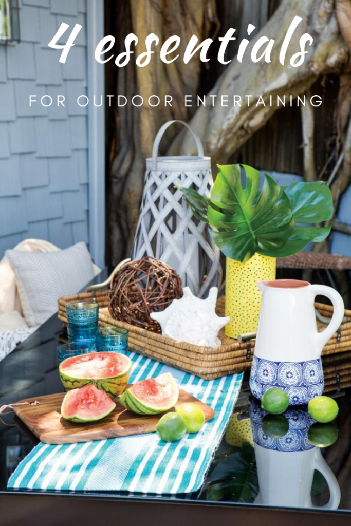 4 essentials for outdoor entertaining Cottage style decorating
