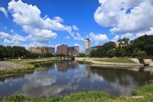 skyline in Rochester, Minnesota