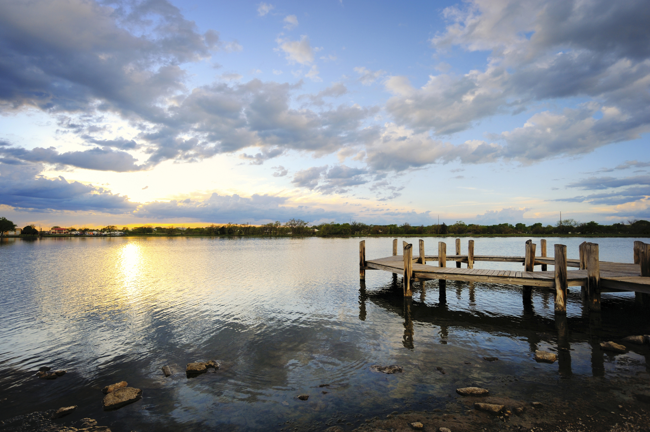 a lake in Lincoln, Nebraska