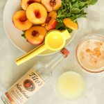 peach+summer+cocktail