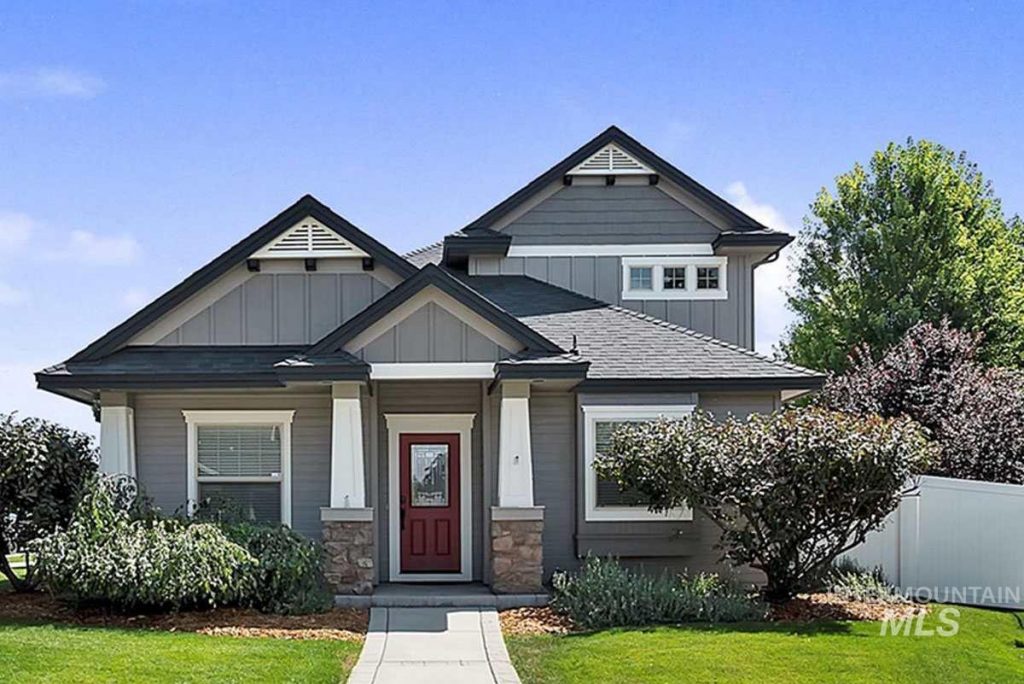 new build modern craftsman bungalow in boise idaho