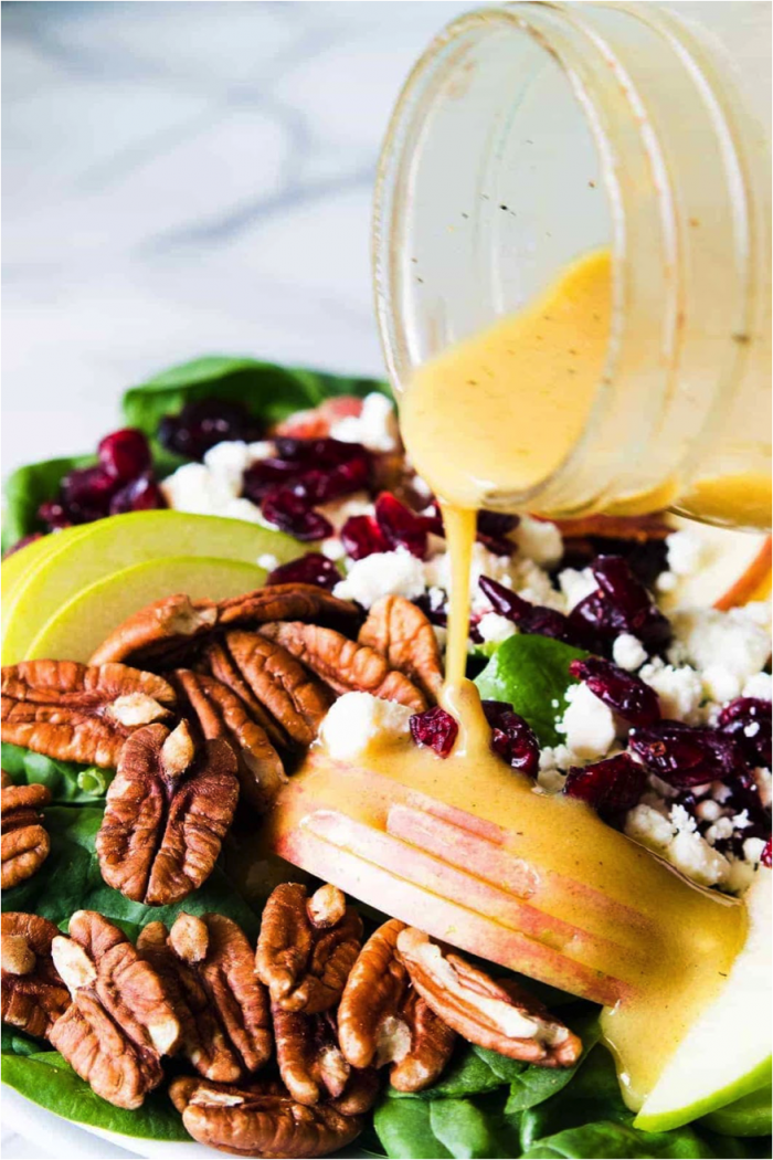 Autumn Apple Salad with a Maple Vinaigrette