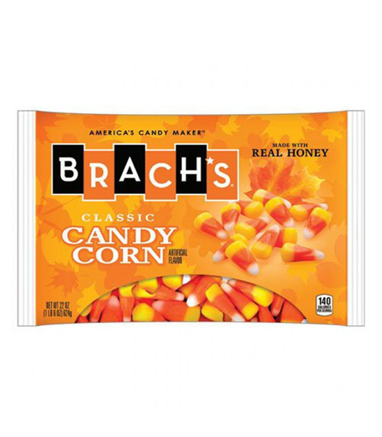 Image of a bag of Brach's classic candy corn. 