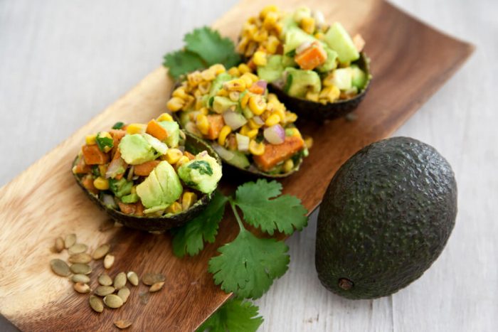 Avocado and Roasted Yam Fall Ensalada